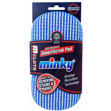 Губка-скрабер з мікрофібри Minky Anti-Bacterial SmartScrub Pad, 1 шт